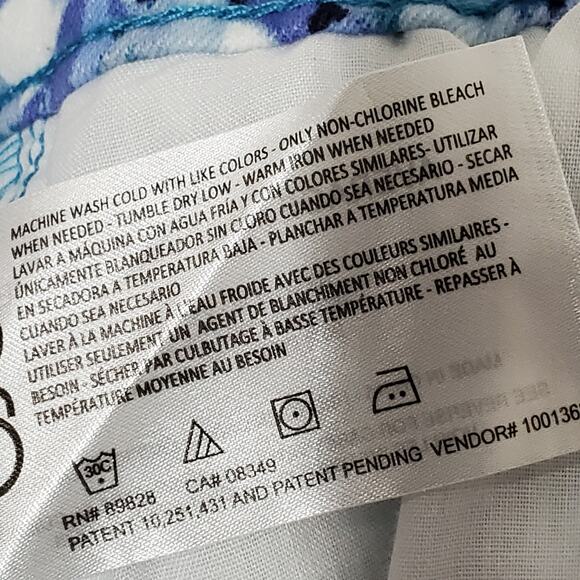 Nine West Jeans Chrystie Capri Multi Blue Hi Rise Size 10 Average - Picture 7 of 9